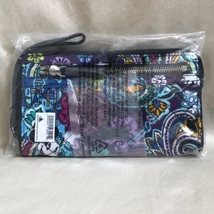 Vera Bradley Disney Mickey Paisley Wristlet